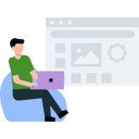 پیش‌نمایش فایل man-is-working-on-his-laptop-6473238 از پک توسعه سئو