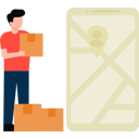پیش‌نمایش فایل man-checking-delivery-location-on-mobile-6474366 از پک خرید و تحویل