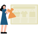 پیش‌نمایش فایل woman-looking-dress-6474362 از پک خرید و تحویل