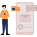 پیش‌نمایش فایل boy-checking-mail-on-mobile-6546394 از پک خدمات وب