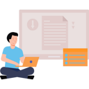 پیش‌نمایش فایل boy-working-on-laptop-6546391 از پک خدمات وب