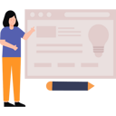پیش‌نمایش فایل girl-working-on-a-web-page-idea-6546393 از پک خدمات وب
