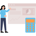 پیش‌نمایش فایل girl-working-on-web-calculation-6546404 از پک خدمات وب