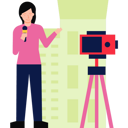 پیش‌نمایش فایل girl-taking-live-news-6495806 از پک رسانه‌های اجتماعی