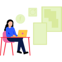 پیش‌نمایش فایل girl-using-social-media-on-laptop-6495822 از پک رسانه‌های اجتماعی