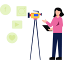 پیش‌نمایش فایل woman-making-videos-for-social-platforms-6495823 از پک رسانه‌های اجتماعی