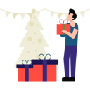 پیش‌نمایش فایل boy-holding-christmas-present-6489695 از پک فعالیت‌های کریسمس