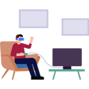 پیش‌نمایش فایل boy-playing-video-game-6495999 از پک در خانه بمانیم