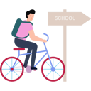 پیش‌نمایش فایل boy-going-to-school-on-bicycle-6514335 از پک فعالیت‌های دانشجویی