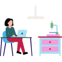 پیش‌نمایش فایل girl-study-on-laptop-6514327 از پک فعالیت‌های دانشجویی