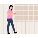 پیش‌نمایش فایل girl-walking-and-reading-book-6514331 از پک فعالیت‌های دانشجویی
