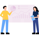 پیش‌نمایش فایل boy-showing-growth-chart-to-girl-6521784 از پک بازار سهام و معاملات
