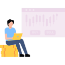 پیش‌نمایش فایل man-comparing-buy-and-sell-in-stock-market-6521778 از پک بازار سهام و معاملات