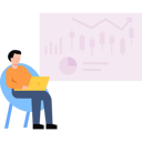 پیش‌نمایش فایل man-doing-stock-market-trading-on-laptop-6521779 از پک بازار سهام و معاملات