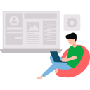 پیش‌نمایش فایل boy-working-on-web-development-on-laptop-6546133 از پک توسعه وب
