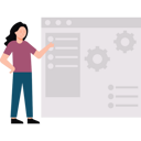 پیش‌نمایش فایل female-website-developer-working-on-laptop-6546125 از پک توسعه وب