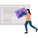 پیش‌نمایش فایل female-website-developer-working-on-project-6546108 از پک توسعه وب