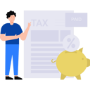 پیش‌نمایش فایل man-paid-tax-from-the-savings-6519702 از پک مالیات و پرداخت‌ها