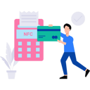 پیش‌نمایش فایل man-paying-with-nfc-machine-6519701 از پک مالیات و پرداخت‌ها