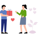 پیش‌نمایش فایل boy-giving-valentine-gift-to-girl-6524999 از پک روز ولنتاین