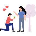 پیش‌نمایش فایل boy-proposes-to-girl-6525024 از پک روز ولنتاین