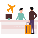 پیش‌نمایش فایل boy-standing-in-a-travel-agency-6522251 از پک سفر و تعطیلات