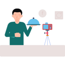 پیش‌نمایش فایل boy-is-shooting-a-food-video-7107904 از پک اینفلوئنسر و تولیدکننده محتوا