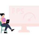 پیش‌نمایش فایل girl-is-adjusting-the-fps-speed-for-gaming-7345284 از پک ورزش الکترونیک