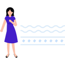 پیش‌نمایش فایل girl-looking-at-material-of-dress-7347716 از پک پارچه و مواد اولیه