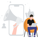 پیش‌نمایش فایل the-boy-working-on-marketing-7330563 از پک تبلیغات