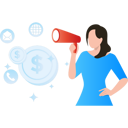 پیش‌نمایش فایل girl-is-marketing-7330902 از پک بازاریابی وابسته