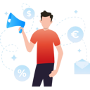 پیش‌نمایش فایل guy-is-doing-affiliate-marketing-7330892 از پک بازاریابی وابسته