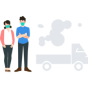 پیش‌نمایش فایل boy-and-a-girl-are-wearing-masks-to-protect-them-from-vehicle-pollution-7340408 از پک آلودگی هوا