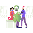 پیش‌نمایش فایل boy-and-girl-holding-christmas-teddy-7340505 از پک کریسمس