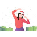پیش‌نمایش فایل girl-celebrating-christmas-7340503 از پک کریسمس