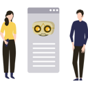 پیش‌نمایش فایل boy-and-girl-looking-at-web-page-7340454 از پک هوش مصنوعی