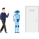 پیش‌نمایش فایل boy-and-robot-stand-outside-the-job-room-7340422 از پک هوش مصنوعی