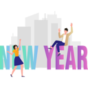 پیش‌نمایش فایل boy-and-girl-celebrating-new-year-7347744 از پک سال نو مبارک