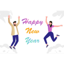پیش‌نمایش فایل boy-and-girl-celebrating-new-year-7347755 از پک سال نو مبارک