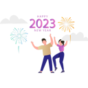 پیش‌نمایش فایل boy-and-girl-celebrating-new-year-7347760 از پک سال نو مبارک