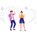 پیش‌نمایش فایل boy-and-girl-celebrating-new-year-7347786 از پک سال نو مبارک
