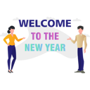 پیش‌نمایش فایل boy-and-girl-welcome-the-new-year-7347745 از پک سال نو مبارک