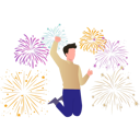 پیش‌نمایش فایل boy-is-celebrating-the-new-year-7347820 از پک سال نو مبارک