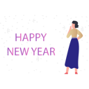 پیش‌نمایش فایل girl-looking-at-new-year-letters-7347746 از پک سال نو مبارک