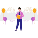 پیش‌نمایش فایل the-boy-has-a-new-years-gift-7347782 از پک سال نو مبارک