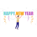 پیش‌نمایش فایل the-boy-is-celebrating-the-new-year-7347735 از پک سال نو مبارک