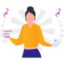 پیش‌نمایش فایل the-girl-is-celebrating-the-new-year-7347731 از پک سال نو مبارک