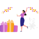 پیش‌نمایش فایل the-girl-is-celebrating-the-new-year-7347749 از پک سال نو مبارک