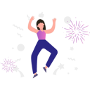 پیش‌نمایش فایل the-girl-is-celebrating-the-new-year-7347768 از پک سال نو مبارک