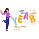 پیش‌نمایش فایل the-girl-is-celebrating-the-new-year-7347811 از پک سال نو مبارک